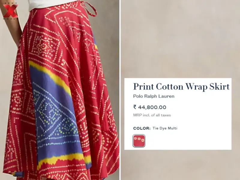 After Prada, Dior And LV, Ralph Lauren Faces Heat For Blatantly Copying Gujarat's Bandhani Skirt And Selling It For Rs.45,000, Internet Dubs The Luxury Brand 'Chor'