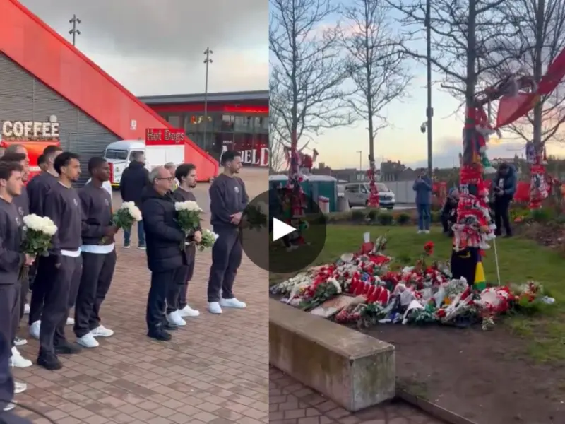 Watch: PSG Players Pay Emotional Tribute to Diogo Jota at Anfield Ahead of Liverpool Champions League Quarterfinal Clash