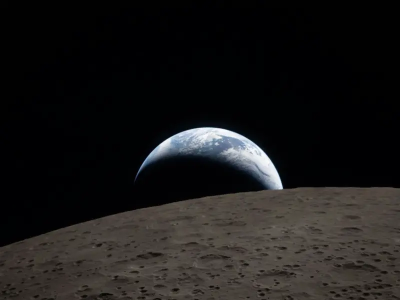 'One Chance in This Lifetime': NASA Artemis 2 Captures Rare 'Earthset' as Earth Slowly Disappears Behind the Moon During Historic Lunar Flyby