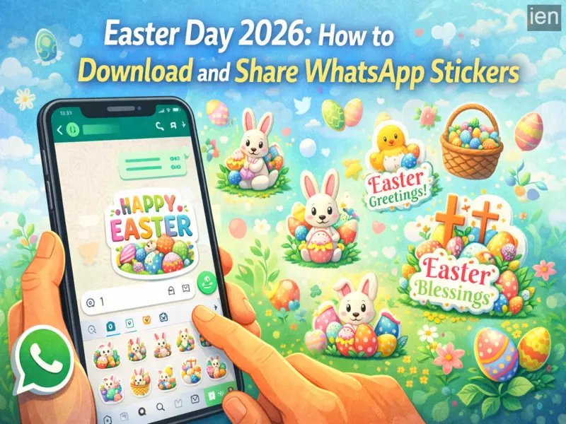 Easter Day 2026: Step-by-Step Guide to Download and Send WhatsApp Stickers