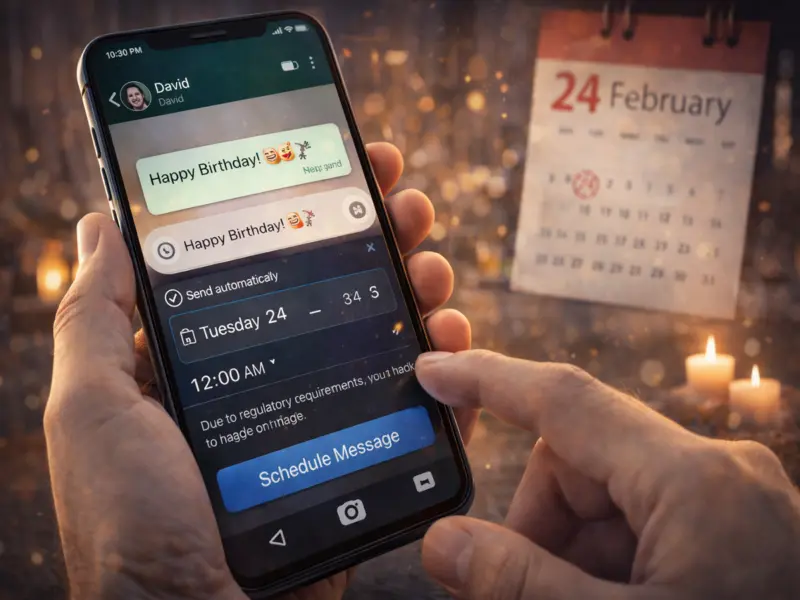 WhatsApp May Soon Let Users Schedule Messages: No More Staying Up Late for Birthday Wishes