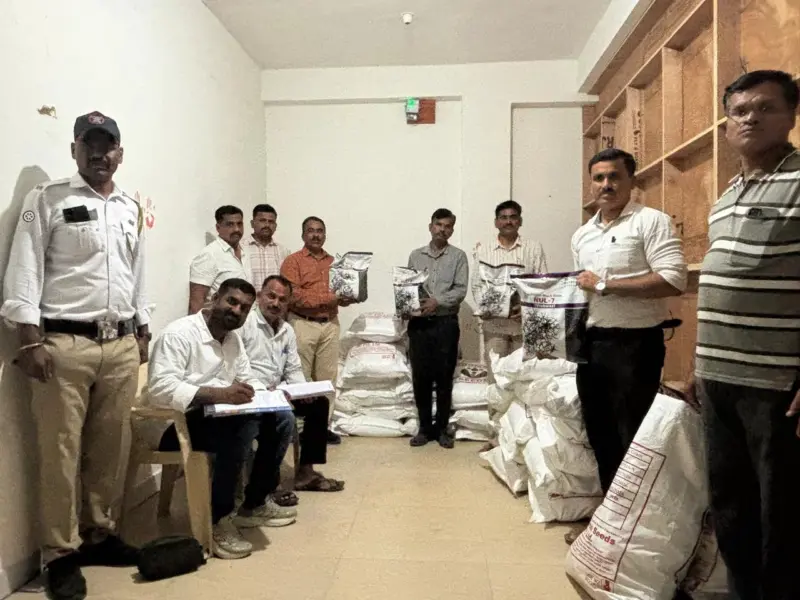 कृषी विभागाची ७.५० लाखाच्या बोगस उडीद बियाणे विक्रेत्यावर मोठी कारवाई