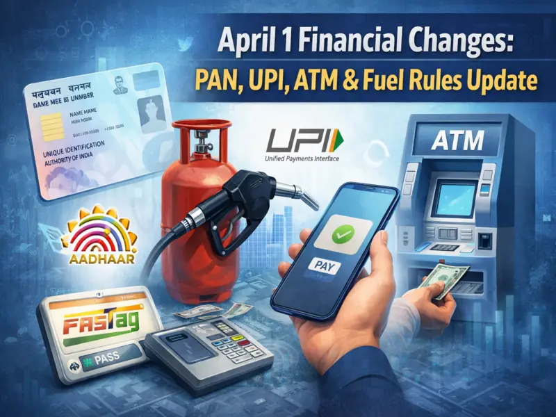 April 1 Money Reset: From PAN to UPI, Key Rule Changes That Will Affect Your Daily Expenses