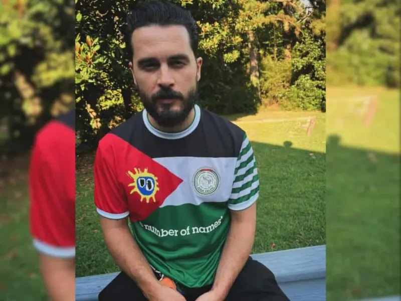 Watch: Michael Malarkey sparks uproar urging Starbucks boycott on stage