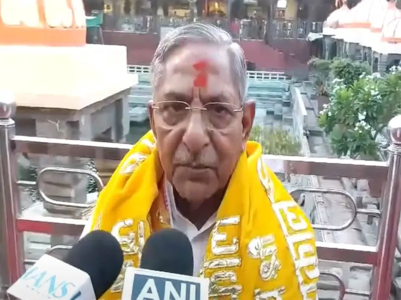 Nagaland Governor Nand Kishore Yadav attends Bhasma Aarti at Mahakaleshwar Temple