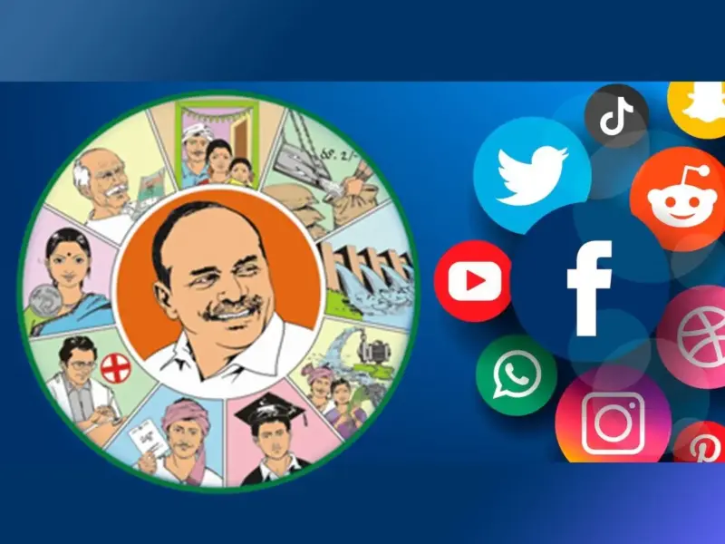 Sakshi & YSRCP Social Media: No Sync!