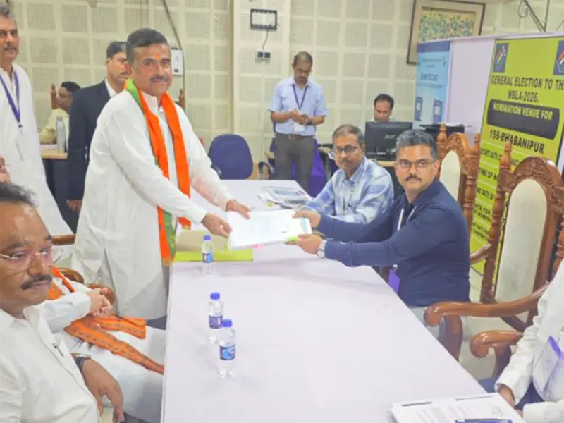 BJP's Suvendu Adhikari files nomination from Bhabanipur against Mamata Banerjee
