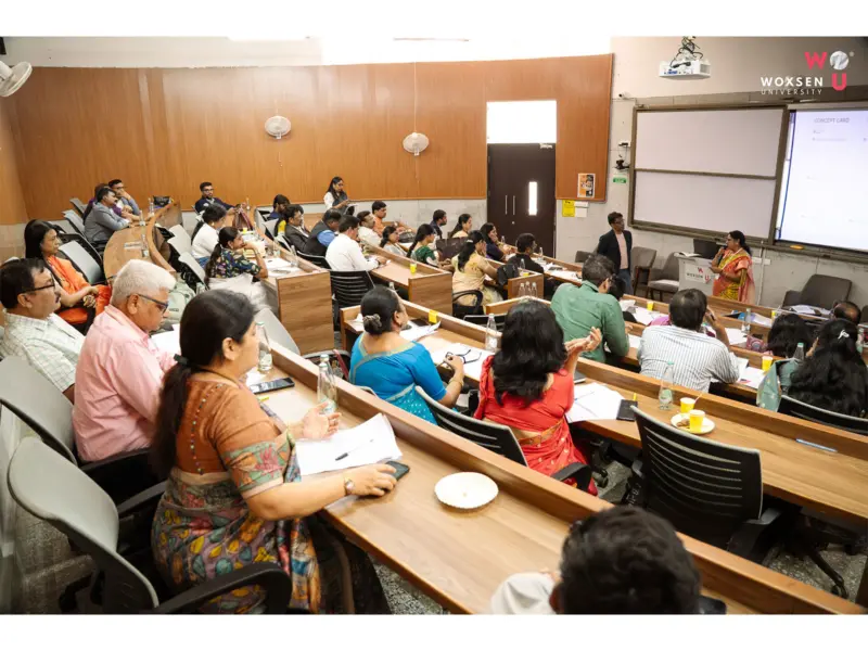 Shaping Future-Ready School Leaders: Woxsen University Leads Design Thinking Initiative for Principals