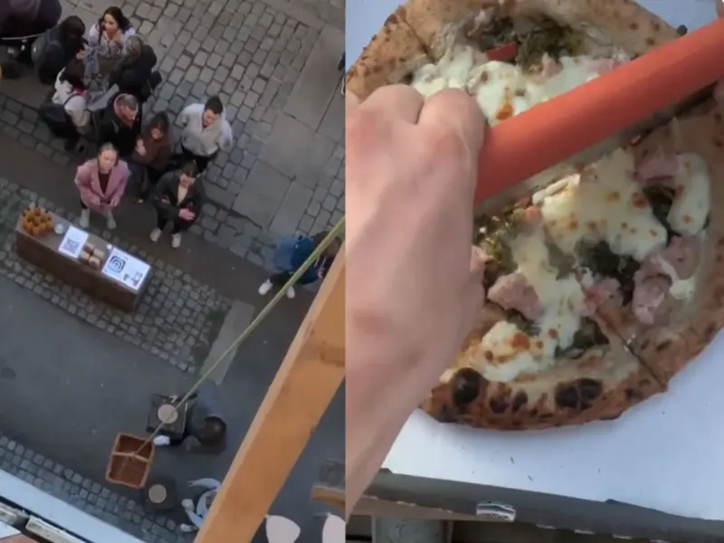 Viral Video: Man Turns His Balcony Into A Pizza Selling Spot In Oslo, Receives 70 Orders In Just 90 Minutes | WATCH