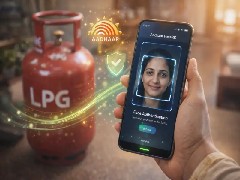 LPG e-KYC Online Guide: Complete Aadhaar Face Verification from Home to Avoid Gas Disruption