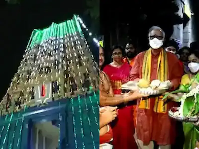 సింహాచలం చందనోత్సవం.. నిజరూప దర్శనంలో శ్రీ లక్ష్మీ నరసింహ స్వామి!