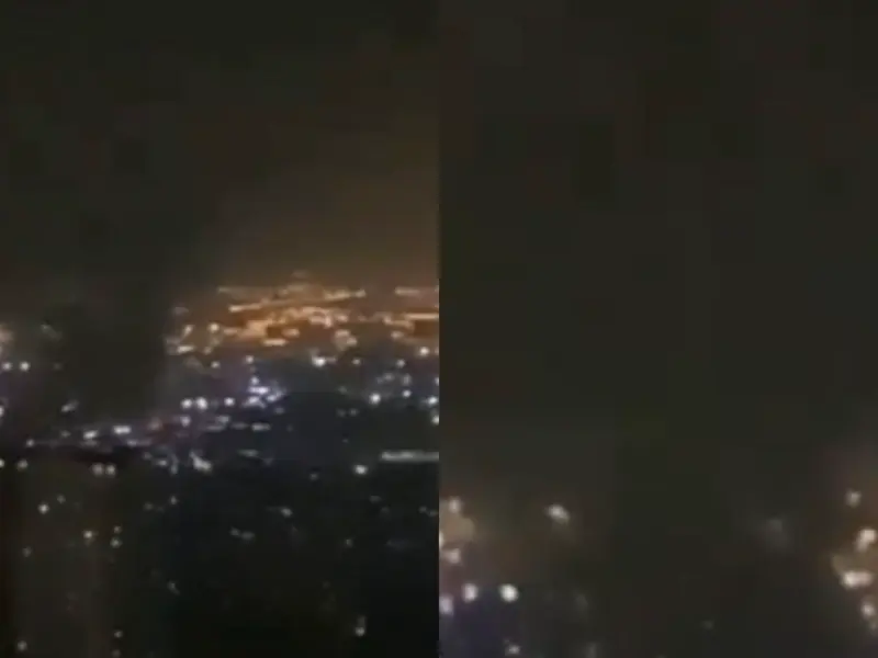 Watch Video: Sharjah Hit By Massive Explosions, Dubai Residents Report Sonic Booms Across The City; Authorities Confirm Air Defence Measures Are Underway