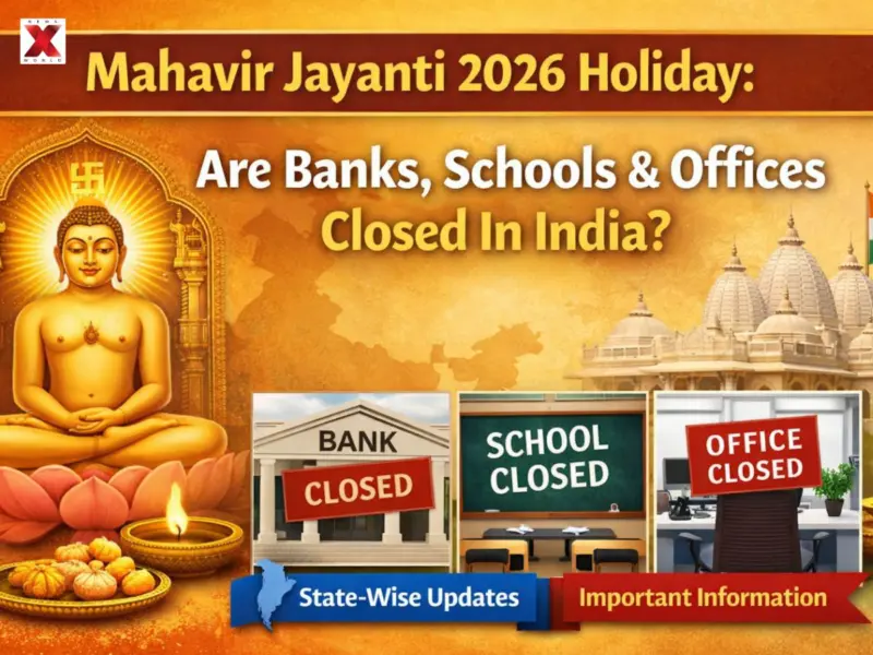 Mahavir Jayanti 2026 Holiday: Are Banks, Schools & Offices Closed In India? Check State-wise Details