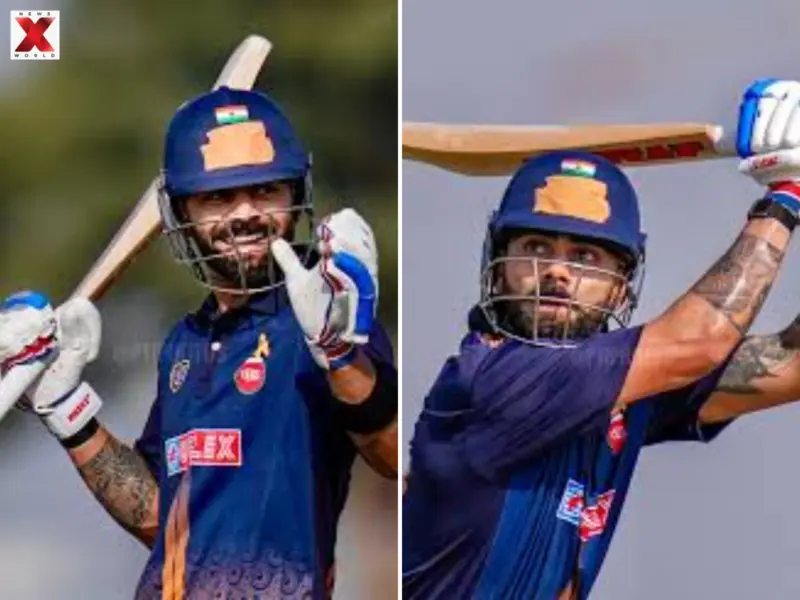 Why Is Virat Kohli Playing In The Vijay Hazare Trophy With His Helmet Taped? Here's The Real Reason Star Batter Is Covering The Team India Logo
