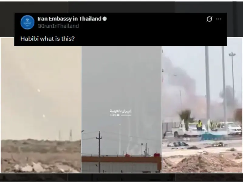 US-Israel-Iran War Latest News: 'Habibi What Is This?' - Iran Mocks Kuwait Missile Launch Claims in Viral Social Media Post