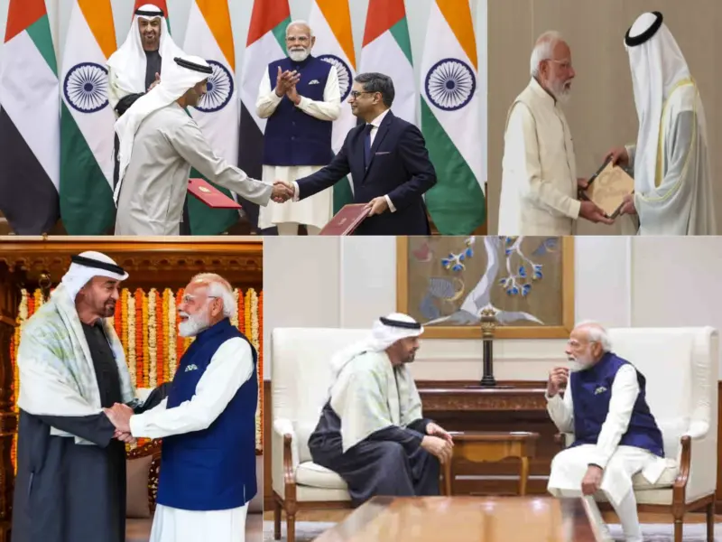 India, UAE sign major energy, defence, AI and infrastructure agreements during Prime Minister's visit