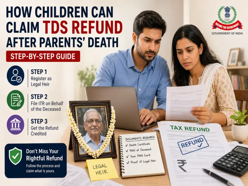 TDS Refund After a Parent's Death: Complete Guide for Children to Claim It Easily