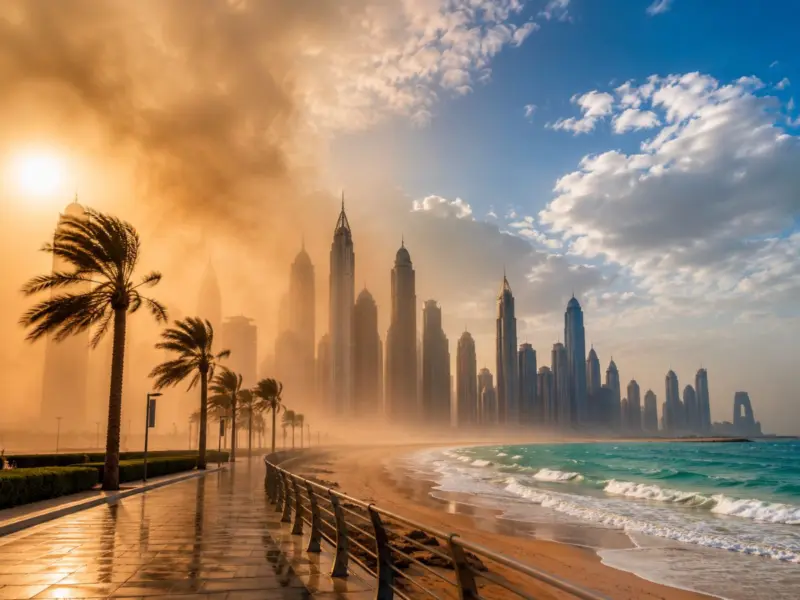 UAE Weather Update Today 12 May 2026: IMD, Dust Storm, Fog Alert And Rising Temperatures Across Dubai & Abu Dhabi