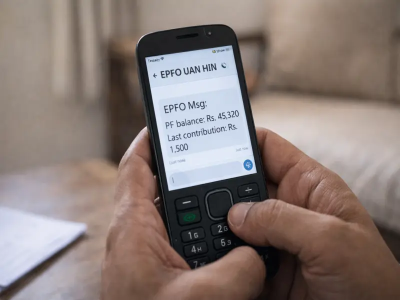 Check PF Balance Without Internet: Just Send One SMS and Get Details Instantly