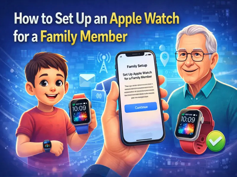 Apple Watch Family Setup Explained: Step-by-Step Guide to Configure a Watch for Kids or Parents