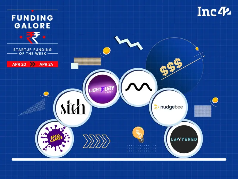 From LightFury Games To STCH - Indian Startups Raised $39 Mn This Week