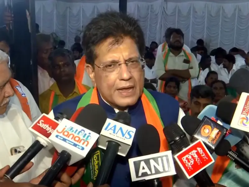 Piyush Goyal praises PM Modi as 'karyakarta by heart' ahead of Tamil Nadu polls
