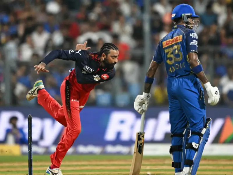 Pandya Brothers Rivalry: 'Something Off' Between Hardik and Krunal? Heated Moments In MI vs RCB, IPL 2026 Match Raise Questions