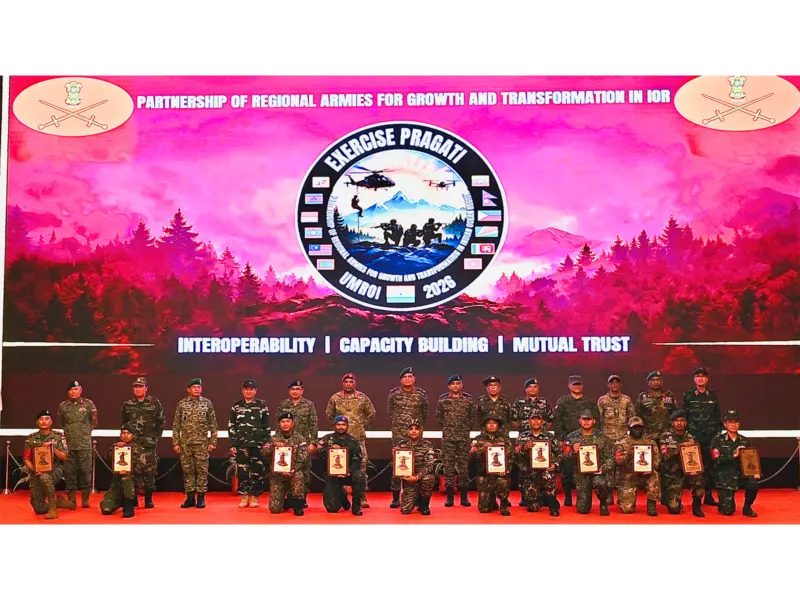 Multinational Exercise PRAGATI 2026 concludes in Meghalaya's Umroi