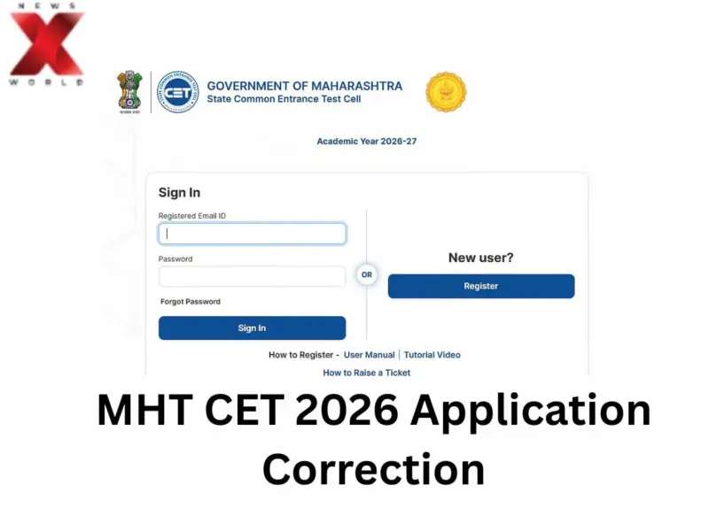 MHT CET 2026 Application Correction Window Opened; Here's What Candidates Can Change