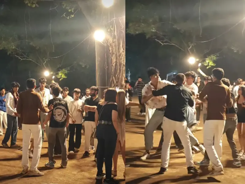 Shocking Scene At Karan Aujla Mumbai 2.0 Concert: Crowd Scuffle Erupts; Viral Video Shows Punches, Kicks, And Panic At Mahalaxmi Racecourse