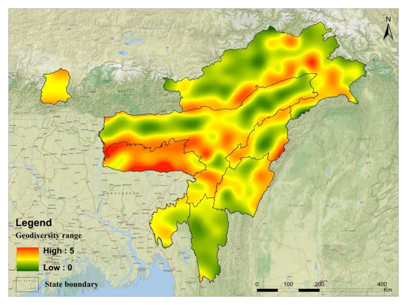 Landmark study maps Northeast India's hidden geological treasure zones
