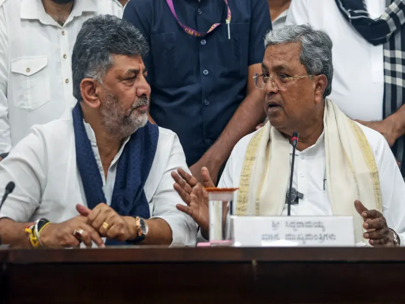DK Shivakumar, Siddaramaiah to meet Congress high command on Karnataka cabinet formation