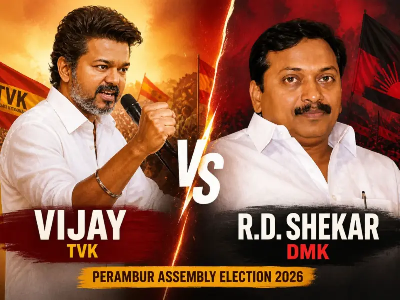 Vijay vs R.D Shekar: Can TVK Disrupt DMK's Dravidian Fortress In Perambur In Tamil Nadu Elections 2026?