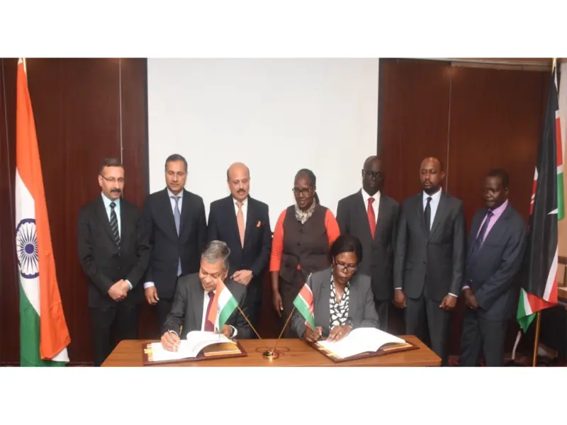 India, Kenya deepen trade ties with CBIC-KRA customs MoU on sidelines of 10th Joint Trade Committee meeting
