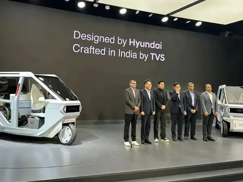 Hyundai, TVS sign joint development pact for commercialisation of electric 3-wheeler in India