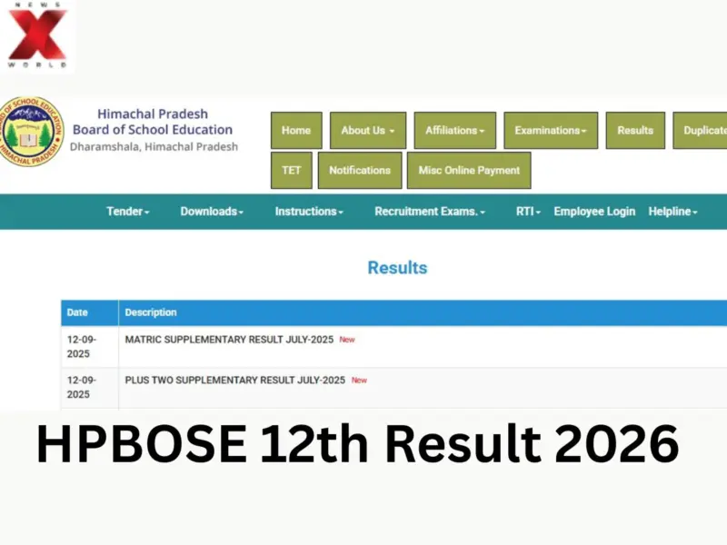 Himachal Pradesh HPBOSE 12th Result 2026 OUT at hpbose.org: Check Pass Percentage, Topper List and Download Marksheet