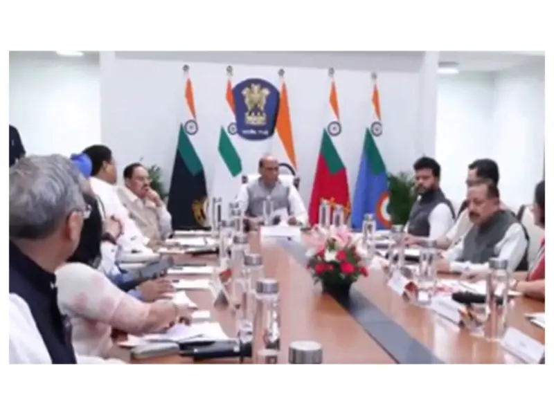 Rajnath Singh leads meeting to review West Asia situation