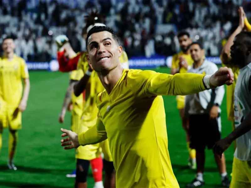 Cristiano Ronaldo scores 970th career goal as Al Nassr strengthen lead in Saudi Pro League