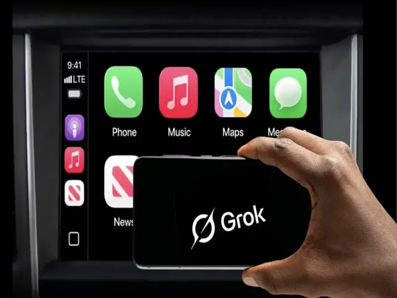Tech: Now chat with AI right from your car! Elon Musk's Grok arrives on Apple CarPlay..