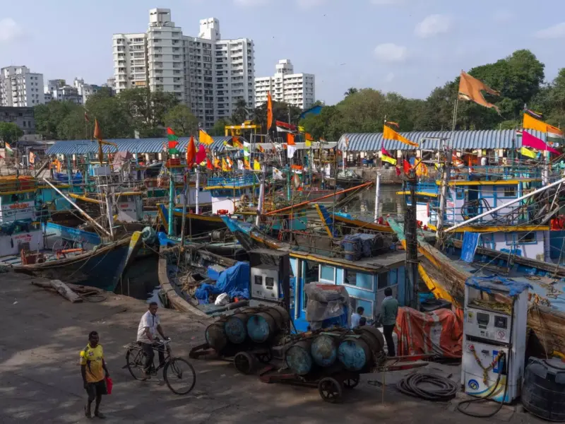 Mumbai's Oldest Fishing Business Port Go Mute During West Asia Crisis