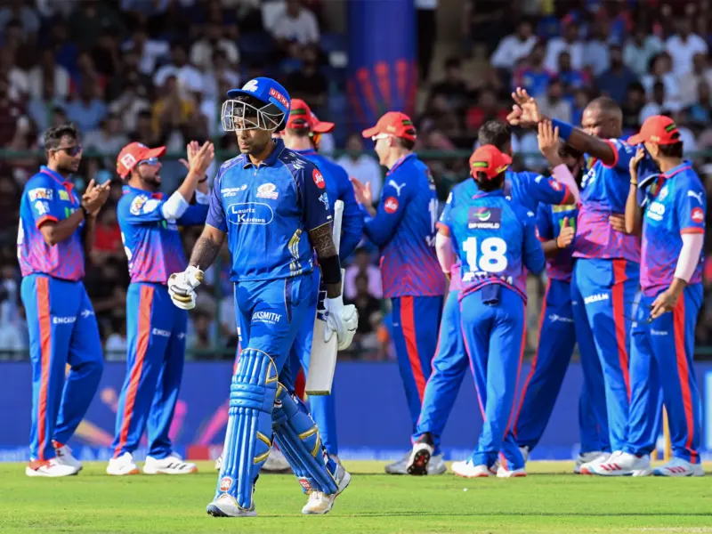 Mumbai Indians set 163-run target for Delhi Capitals in IPL 2026 match 8