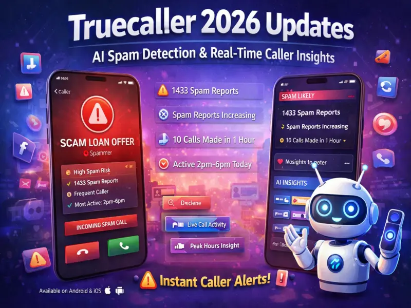 Truecaller 2026 Update: AI Spam Detection, Real-Time Insights and Smarter Caller Alerts