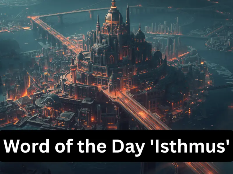 Word of the Day 'Isthmus': Know About Meaning, Origin, Phonetic, IPA & More