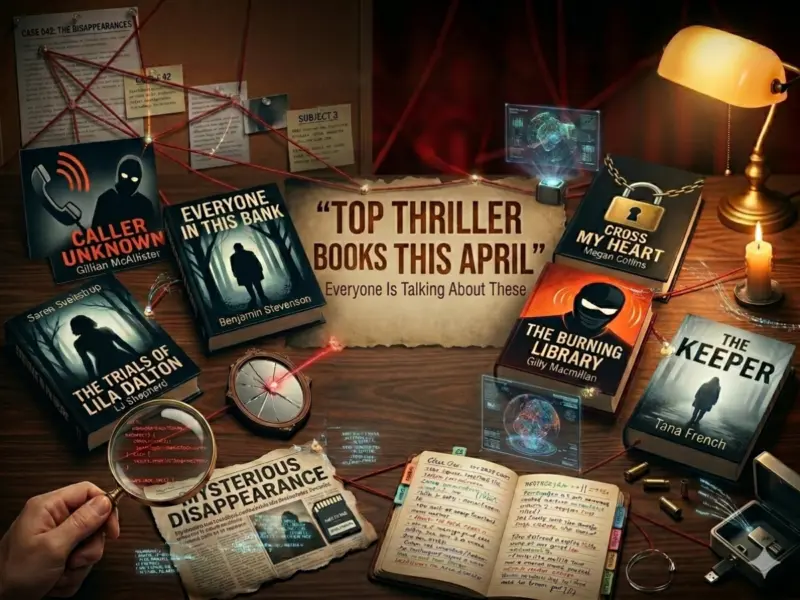 Must-Read Books: 10 Best Thriller Books to Read This April That Everyone Is Talking About | Top Page-Turners Every Reader Should Explore