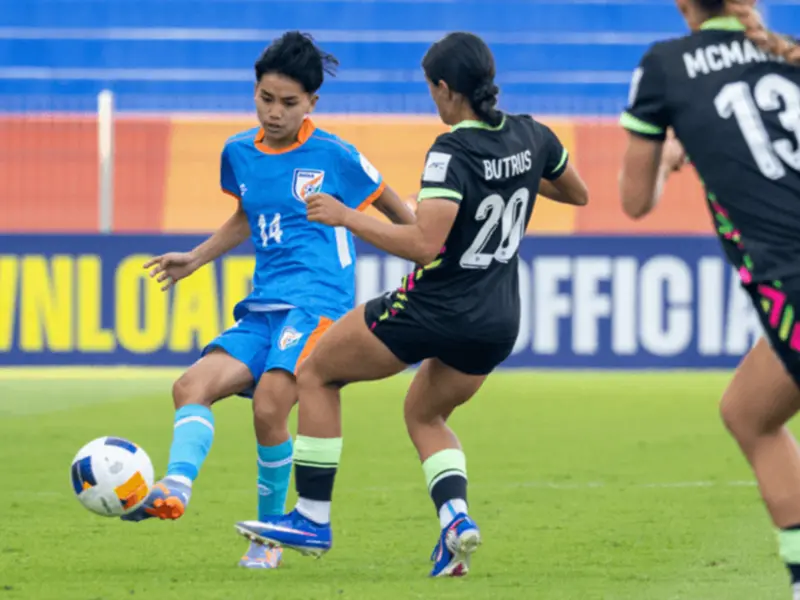 India U20 women's team loses 0-5 to Australia in AFC U20 Women's Asian Cup