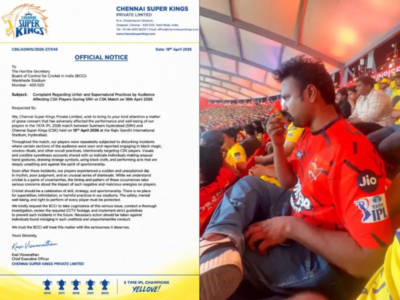 SRH vs CSK: Chennai Super Kings Lodges Complaint Against Spectator? Viral Tweet Doing Rounds After Gaikwad's Team Lost 4th IPL 2026 Match