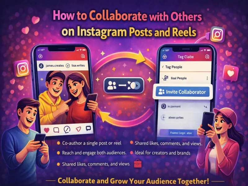 Boost Reach Together: How to Co-Create Instagram Posts and Reels Using the Collab Feature