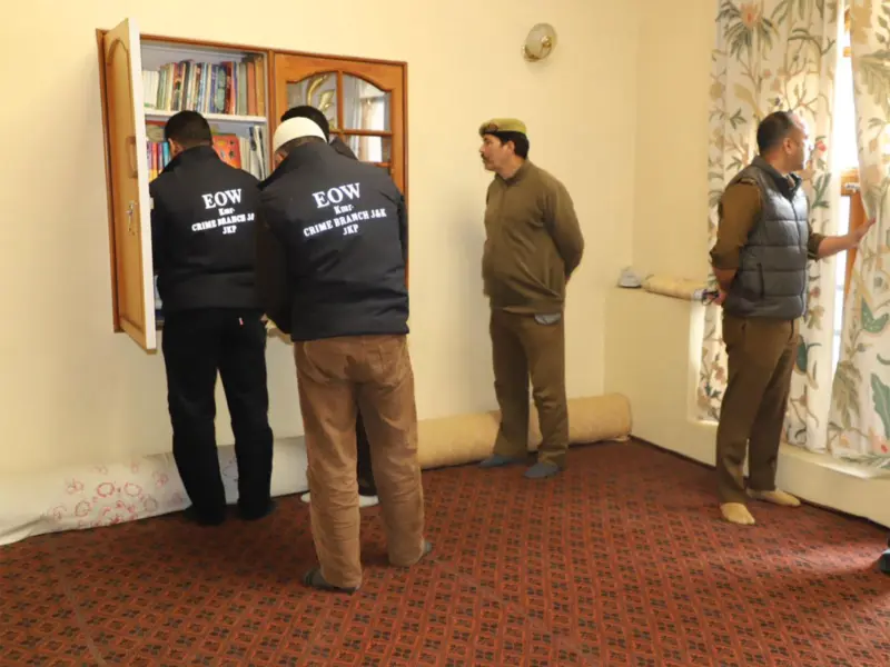 EOW Kashmir conducts house searches in COVID procurement fraud case involving large financial fraud