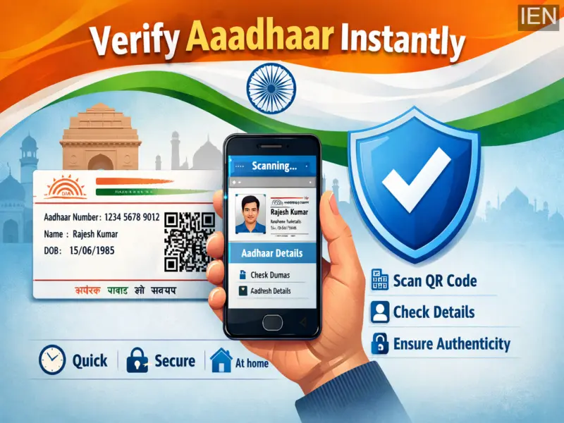 Aadhaar Verification Made Easy: Check Real or Fake Card Using QR Code in Minutes