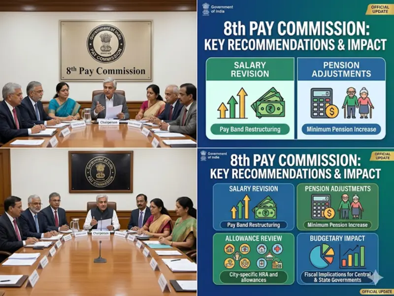 8th Pay Commission: Action on unions' demands, round of meetings in Delhi after 4 days, what will be the minimum wage?